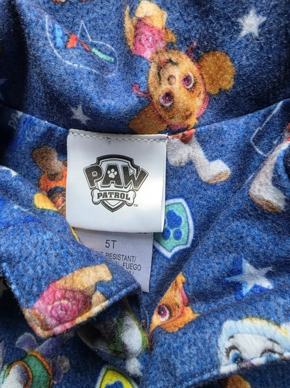 5T Paw Patrol Two Peice Pajama Set